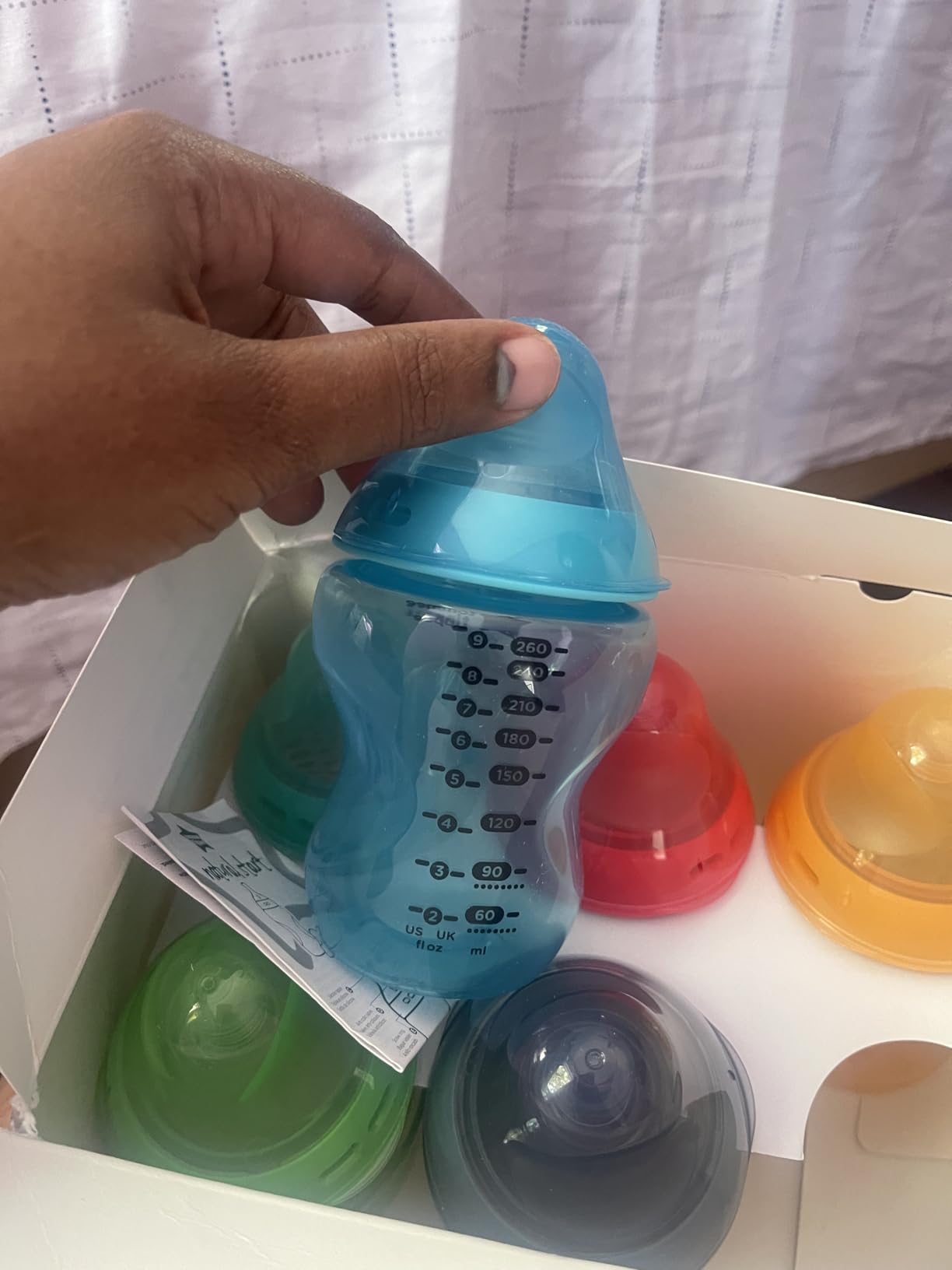Tommee Tippee Natural Start Baby Bottles, Anti-Colic, 0m+, 9oz customer photo 2