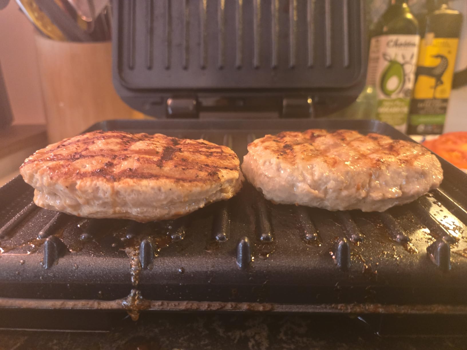 George Foreman 4-Serving Indoor Grill with Removable Plates customer photo 2