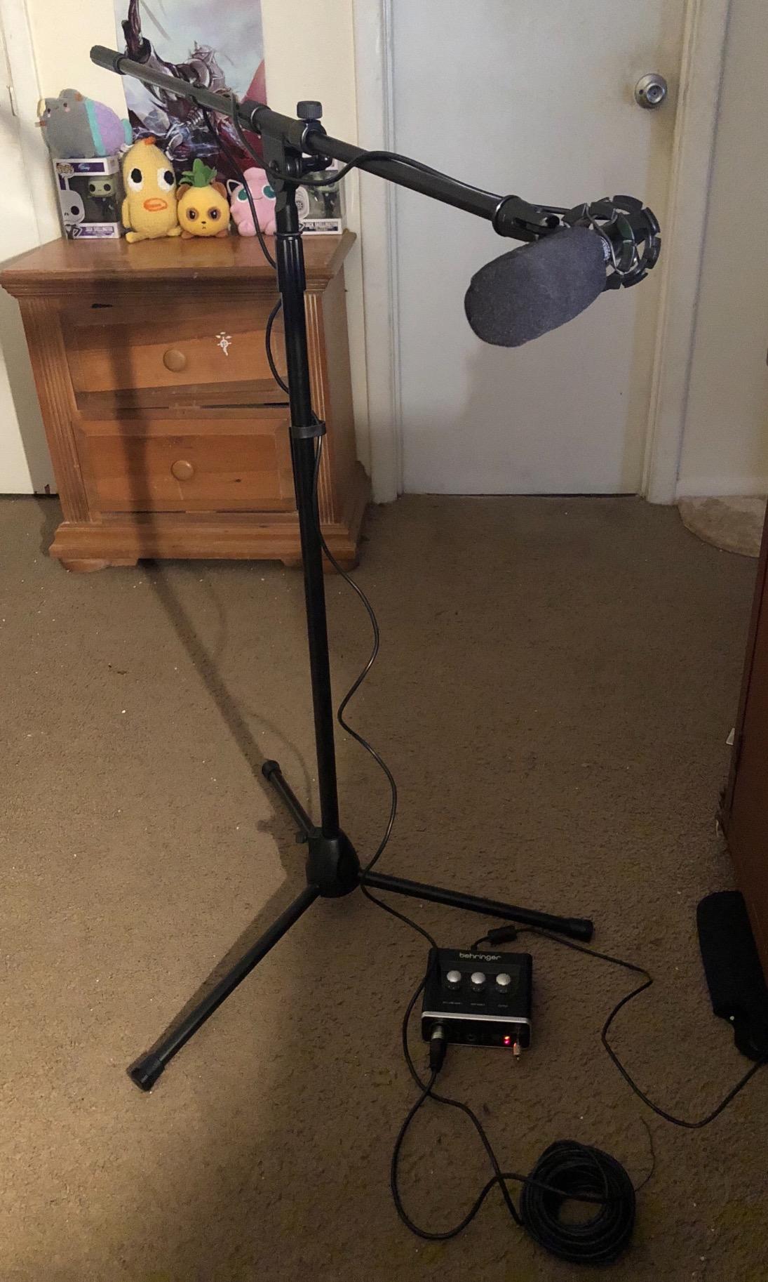 Professional Advanced Broadcast Microphone and accessories Kit for For Interviews, Film Shoots and Promo Videos, Mounts to Stand, Pole, Tripod, or Camera customer photo 2