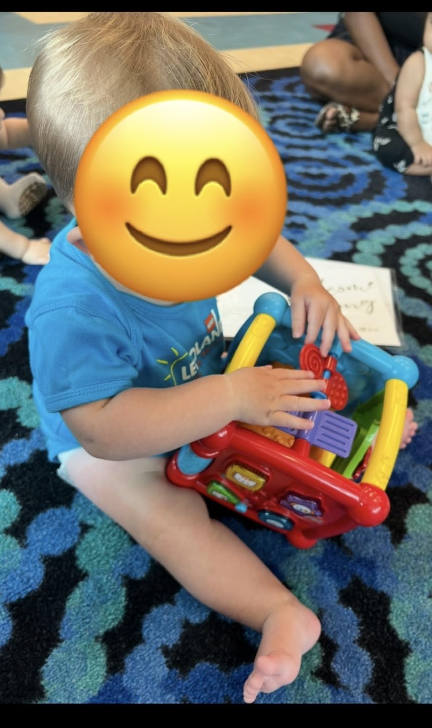 VTech Busy Learners Activity Cube, Purple customer photo 2
