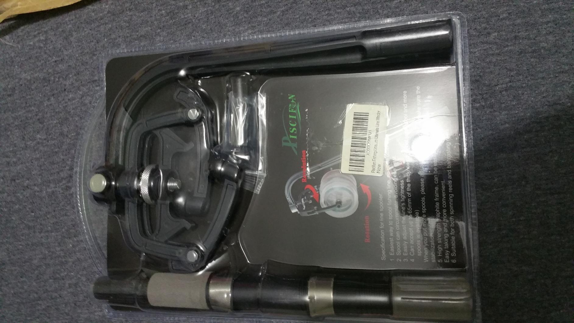 Piscifun Fishing Line Spooler, Portable Winder for Fishing Reels customer photo 2