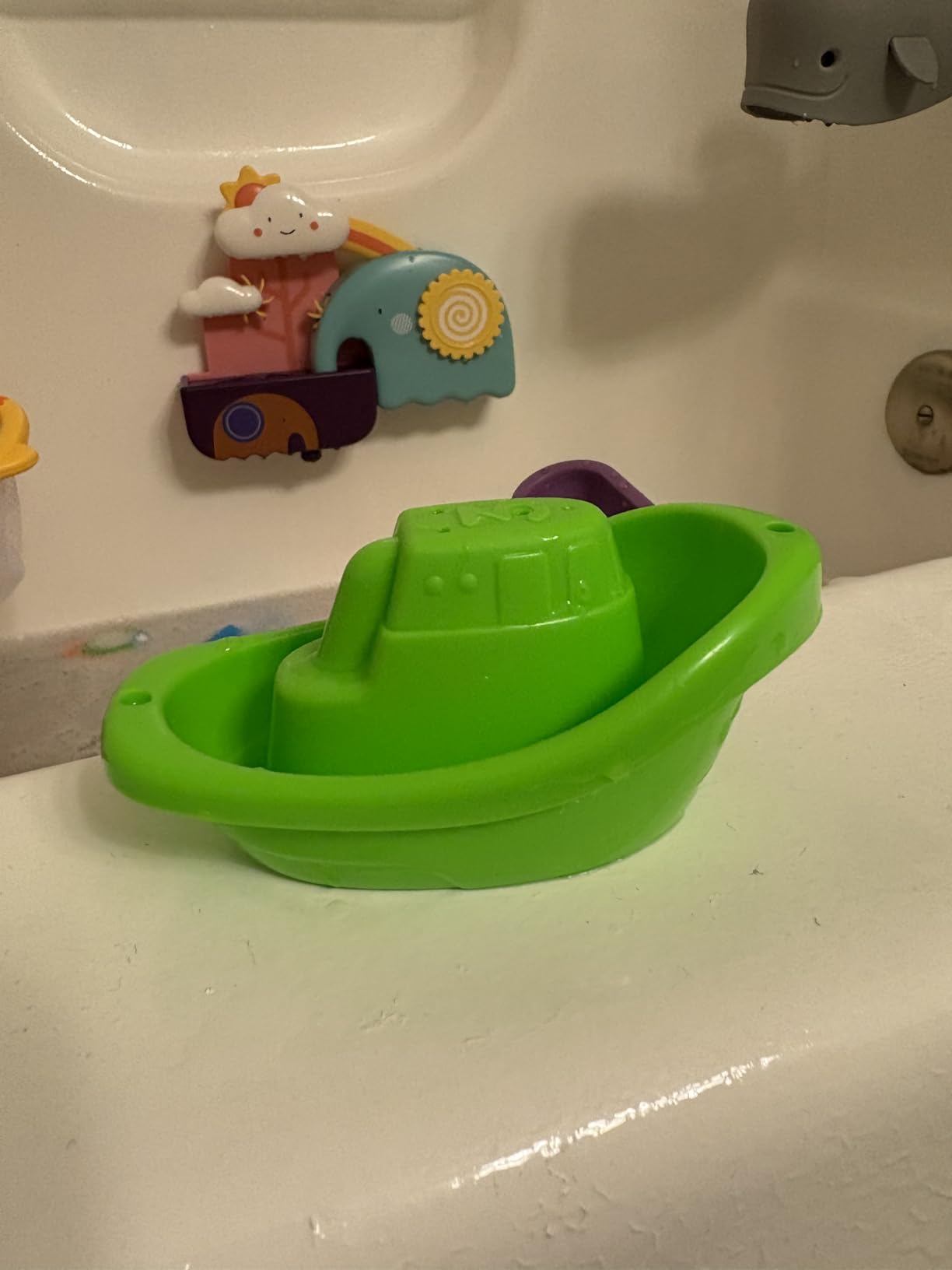 Munchkin® Little Boat Train Bath Toy, Fun for Babies and Toddlers, 6 Piece Set customer photo 2