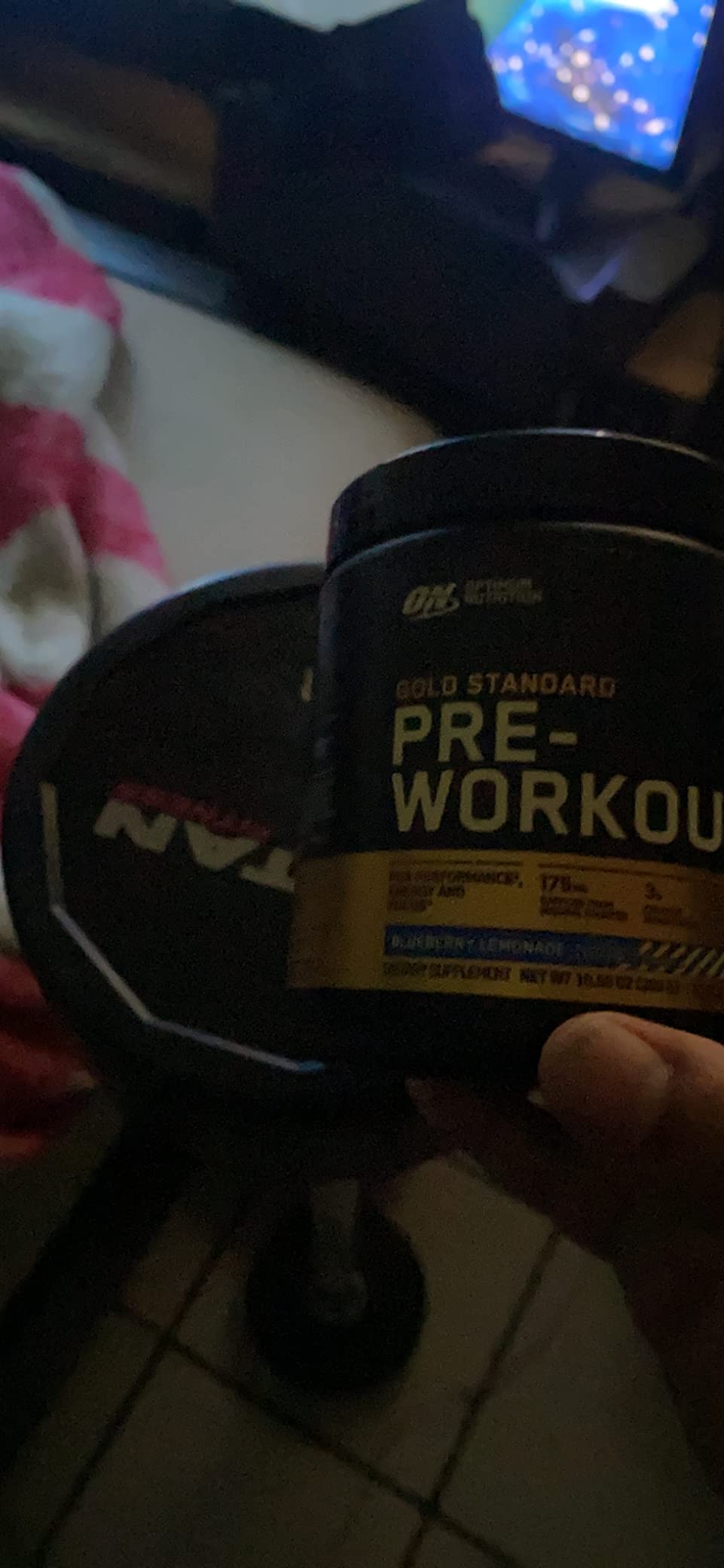 Optimum Nutrition Gold Standard PreWorkout Powder Blueberry Lemonade 10.6Oz customer photo 1