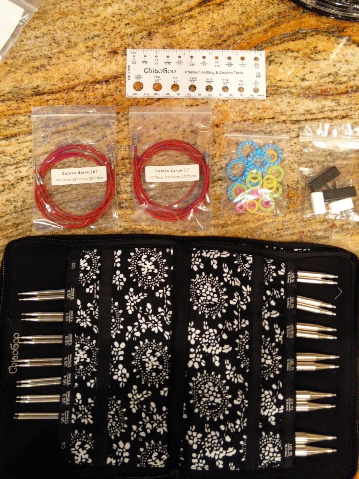 ChiaoGoo Twist SS Complete Set, 5-inch (13 cm) customer photo 2