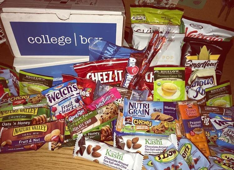 COLLEGEBOX Snack Box (45 Count) Back to School Variety Pack Care Package Gift Basket Adult Kid Guy Girl Women Men Birthday College Student Office School Graduation customer photo 1