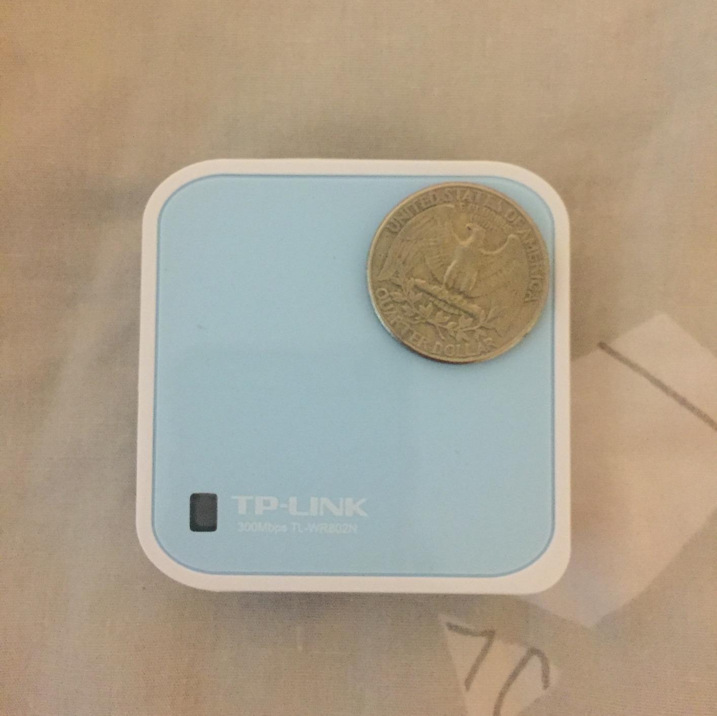 TP-Link N300 Wireless Portable Nano Travel Router (TL-WR802N) customer photo 2