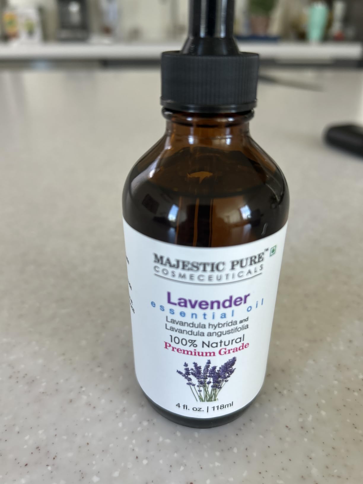 Majestic Pure Lavender Essential Oil for Diffuser - 4 Fl Oz customer photo 2