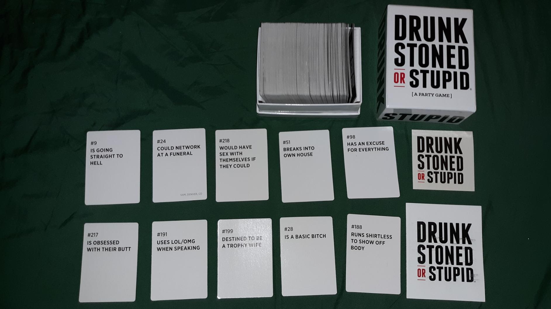 DSS Games Drunk Stoned or Stupid | A Party Game to Call Out Your Friends | 250 Fun Party Prompts Cards for Adults, Game Nights, Gatherings, Conversation Starter | Ages 17 Up customer photo 2