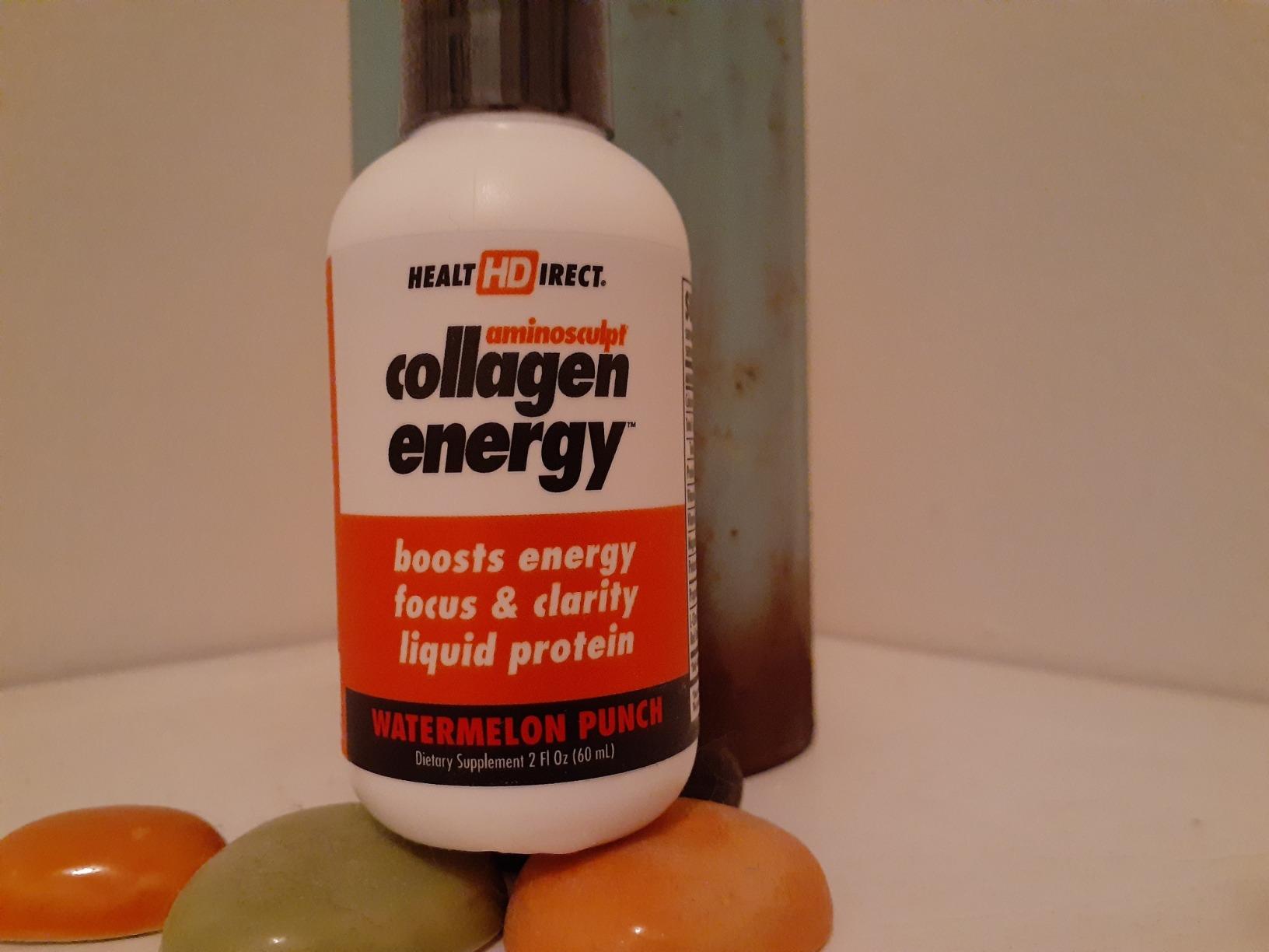 HEALTH DIRECT AminoSculpt Sugar-Free Liquid Collagen, Tart Cherry, 15 oz customer photo 1