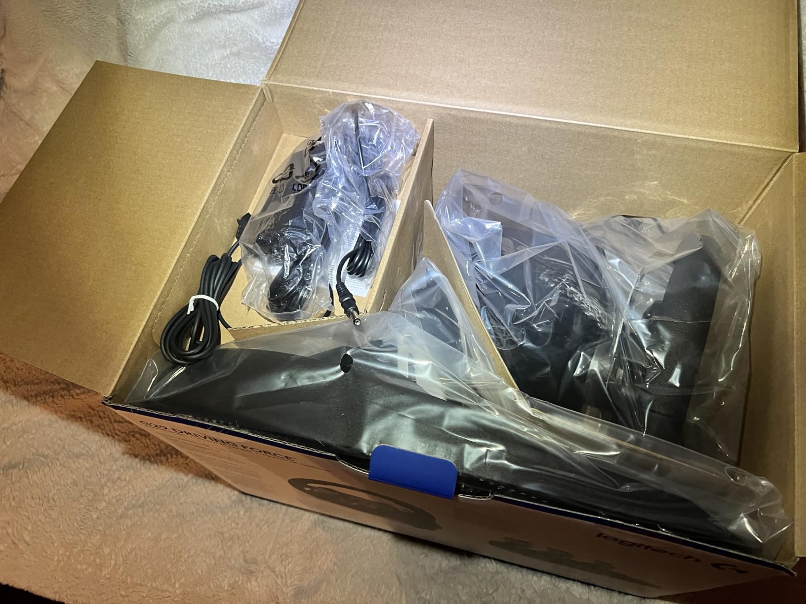 Logitech G29 Racing Wheel and Pedals for PS5/PS4/PC customer photo 1