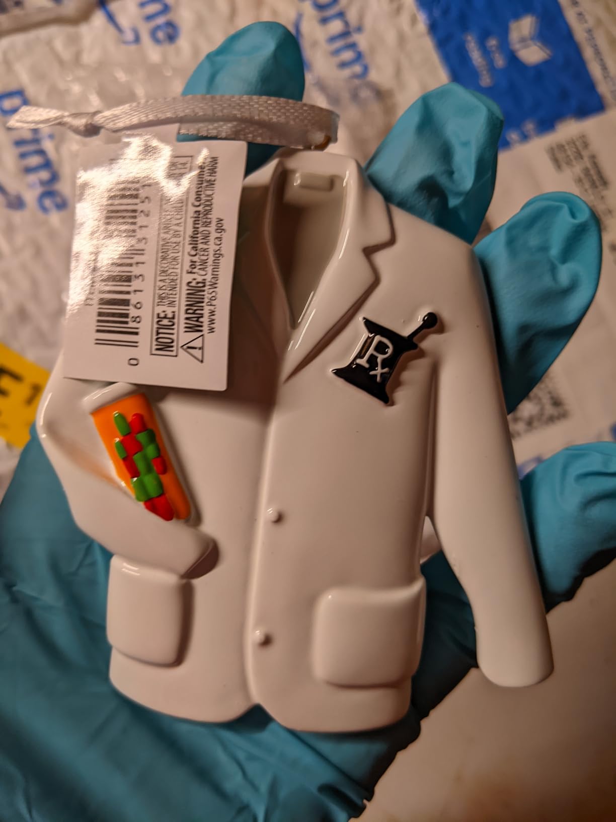 Pharmacist Polyresin Resin Christmas Medical Ornament customer photo 1