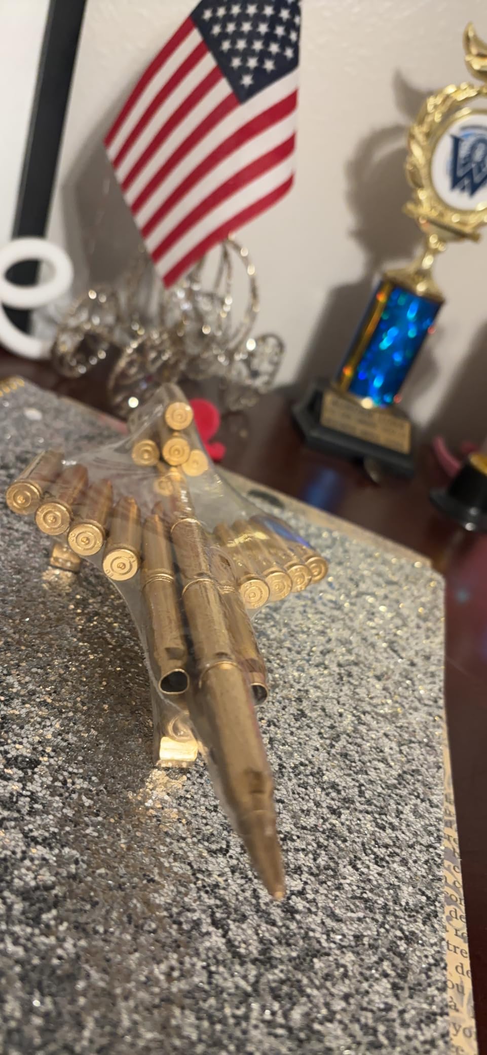 TG,LLC Gun Bullet Shell Casings Shaped Rare Model Air Force Jet Airplane Military Gift customer photo 2