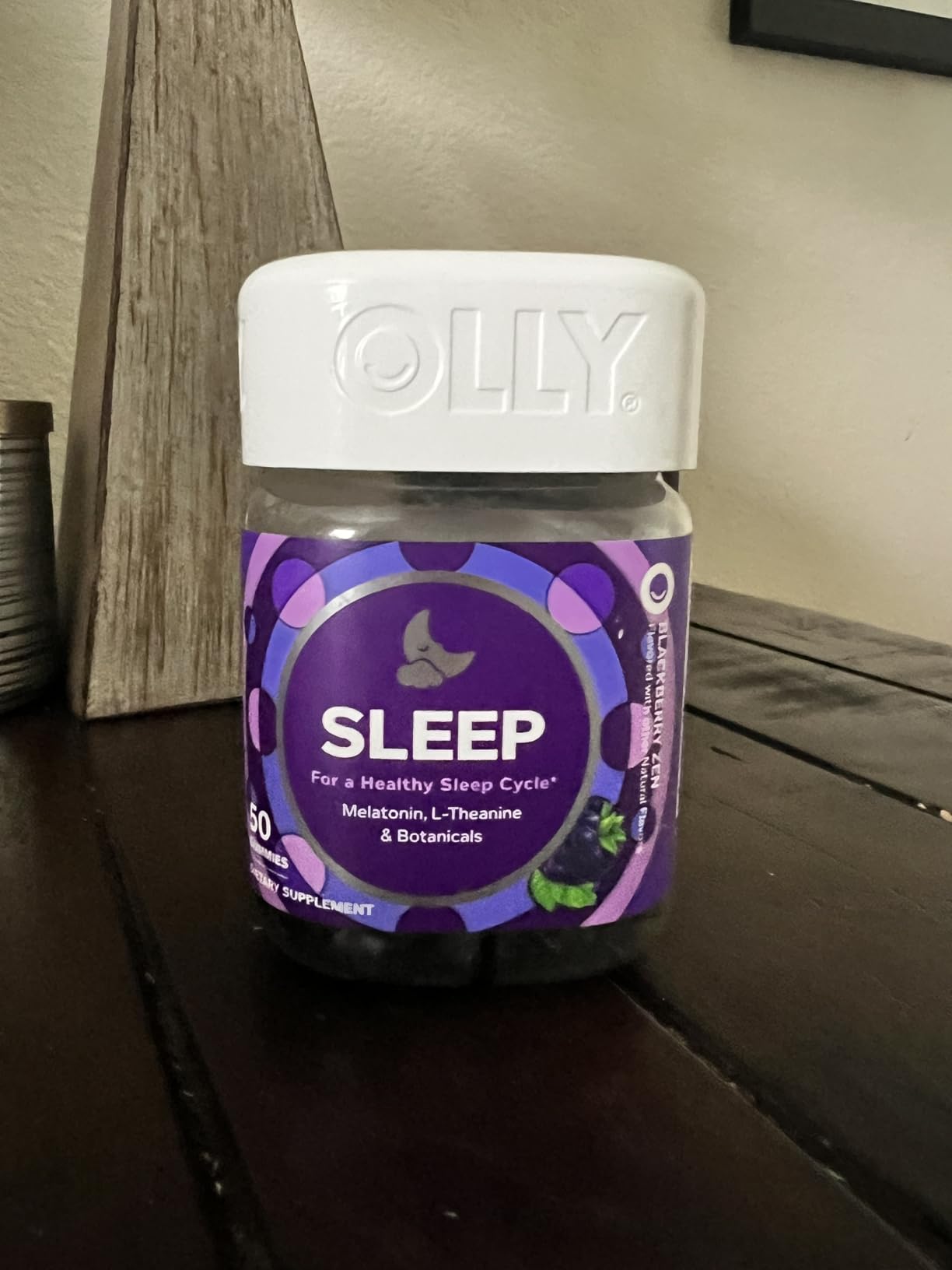 OLLY Sleep Support Gummy Supplement,* 3 mg Melatonin, L-Theanine - 50 Count customer photo 2