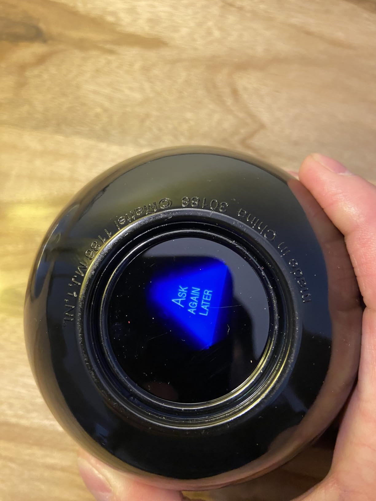 Mattel Games Magic 8 Ball Novelty Fortune-Telling Toy, Ages 3+ customer photo 2
