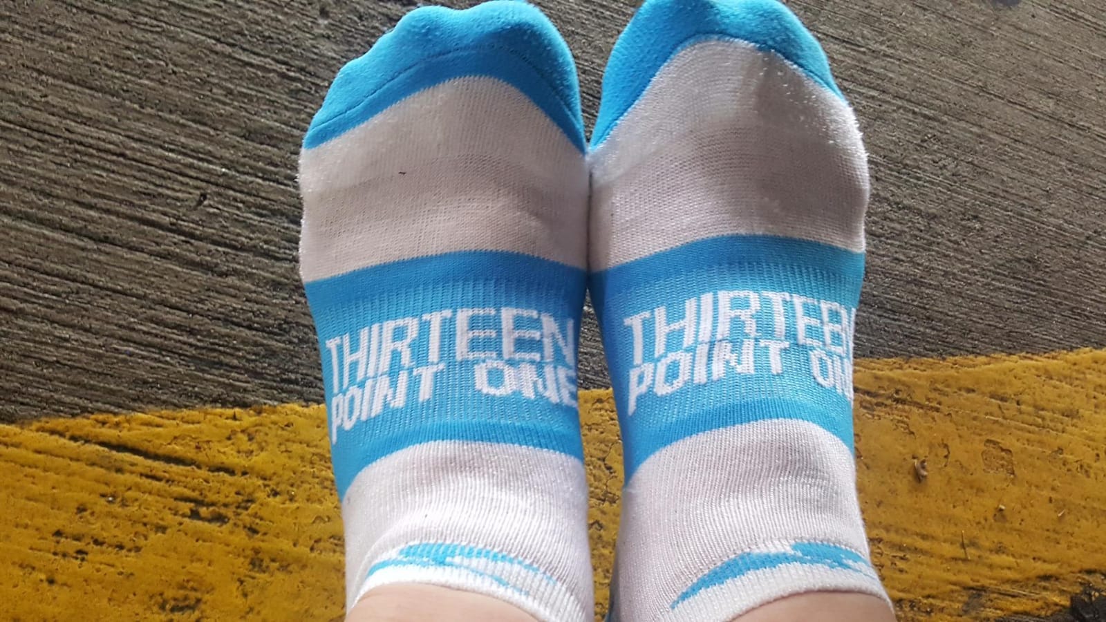 Gone For a Run Motivational Ankle Running Socks - Affirmation Runners Gifts customer photo 1