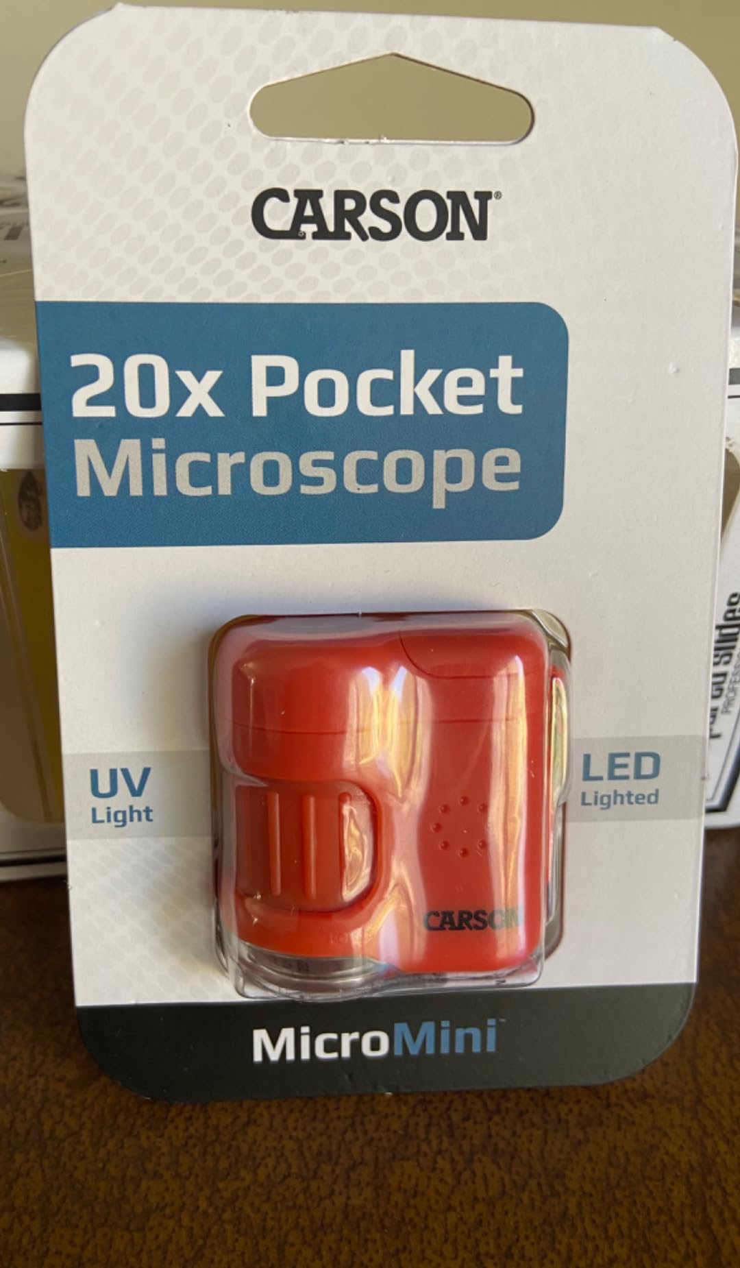 Carson MicroMini 20x LED Lighted Pocket Microscope Keychain customer photo 1