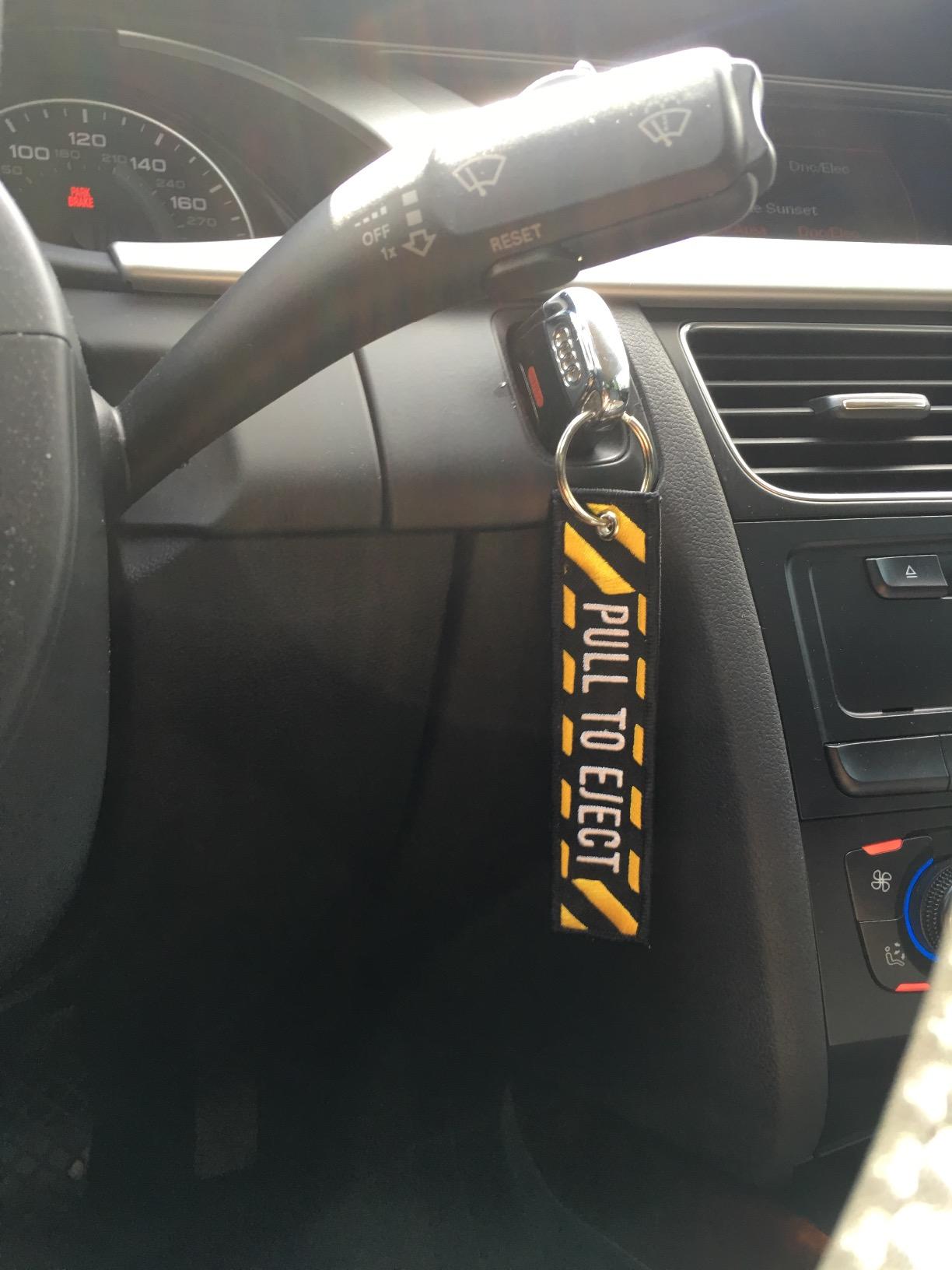 Luso Aviation Pull To Eject, Embroidered Key Chain customer photo 2