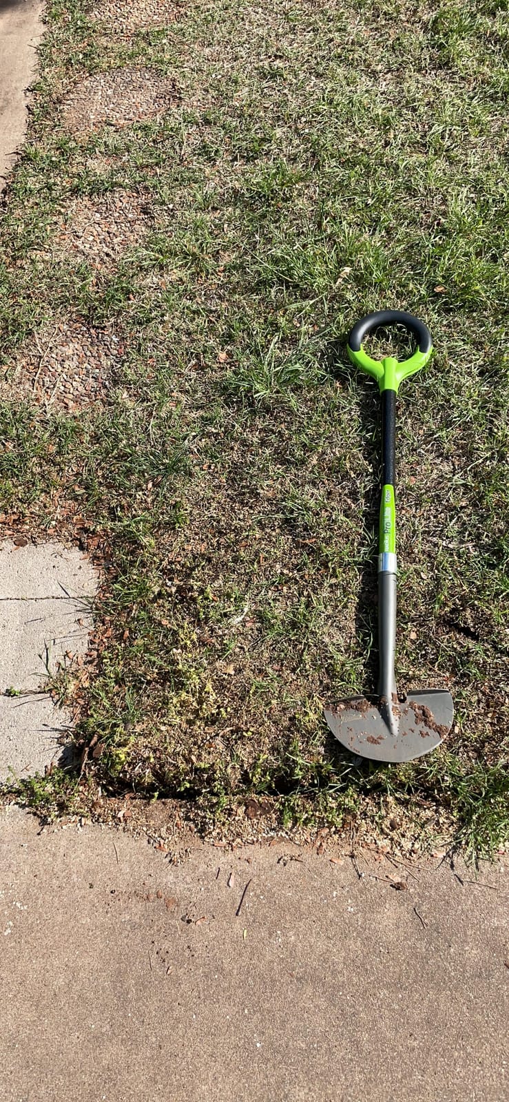 Radius Garden 25602 Pro-Lite Carbon Steel Edger, Green customer photo 2