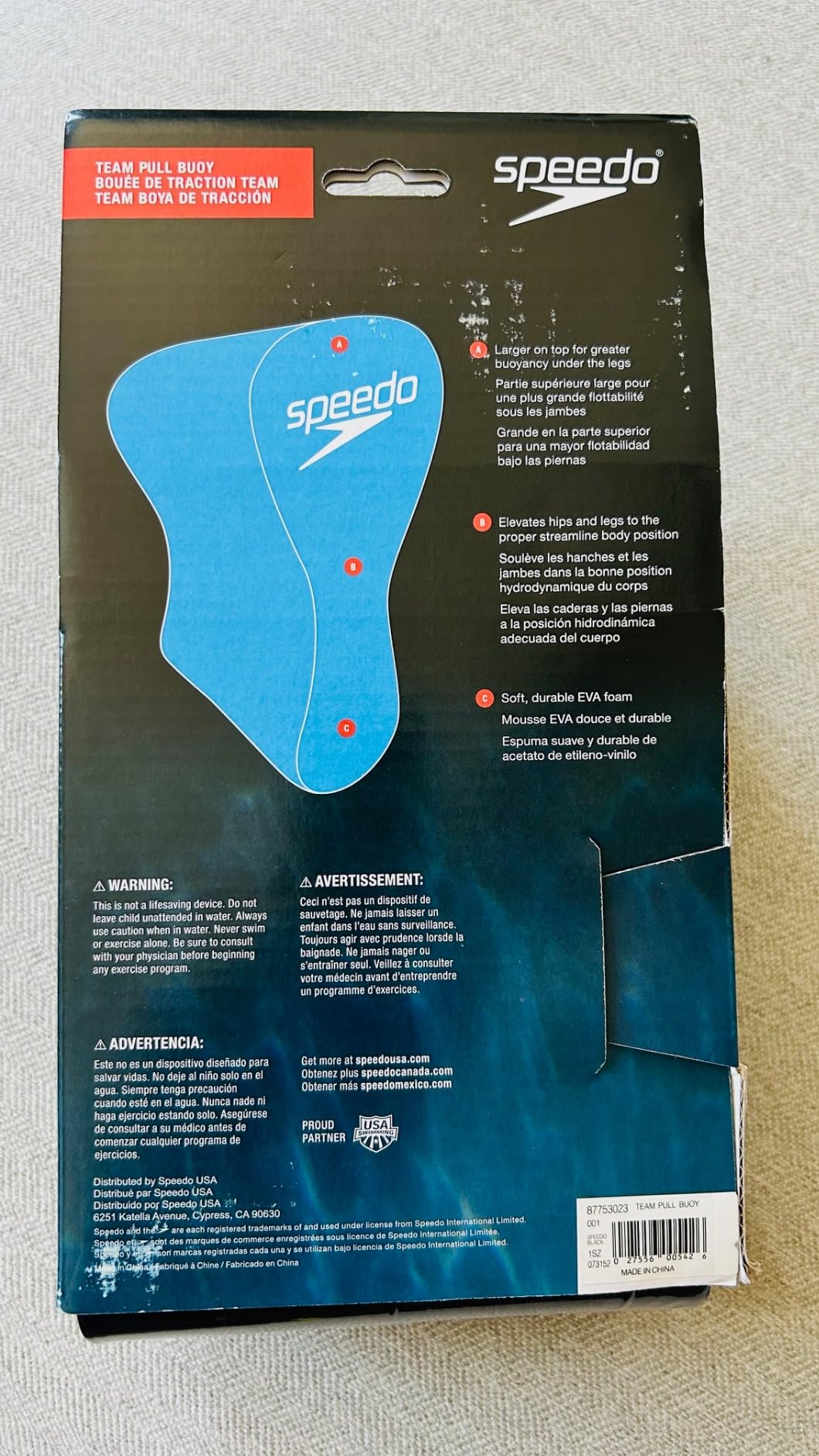 Speedo Unisex-Adult Swim Training Pull Buoy customer photo 1