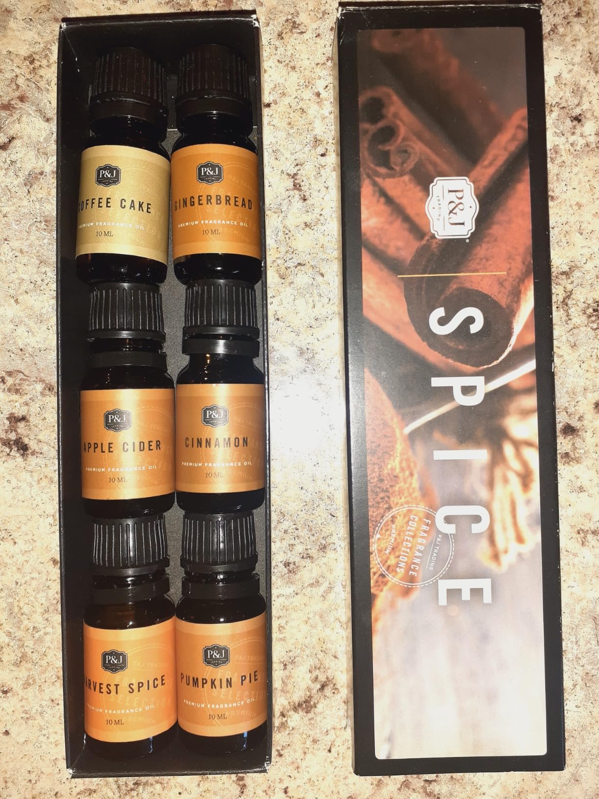 P&J Trading Fragrance Oils for Diffusers for Home Spice Set Fragrance Scents for Candle Making - Soap Making Supplies - Car Diffuser Scents - Essential Home Gift Set - Apple Cider, Cinnamon & More customer photo 2