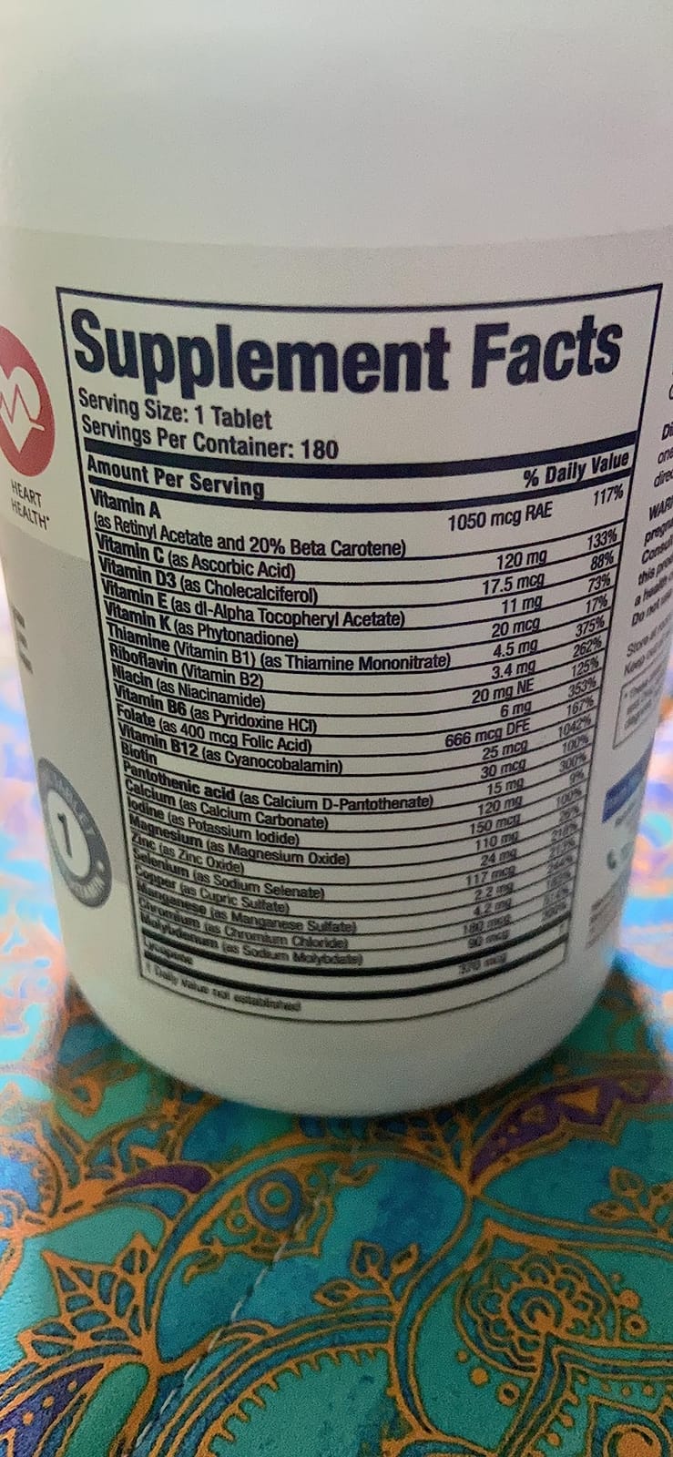Bronson ONE Daily Mens 50+ Complete Multivitamin Multimineral, 180 Tablets customer photo 2