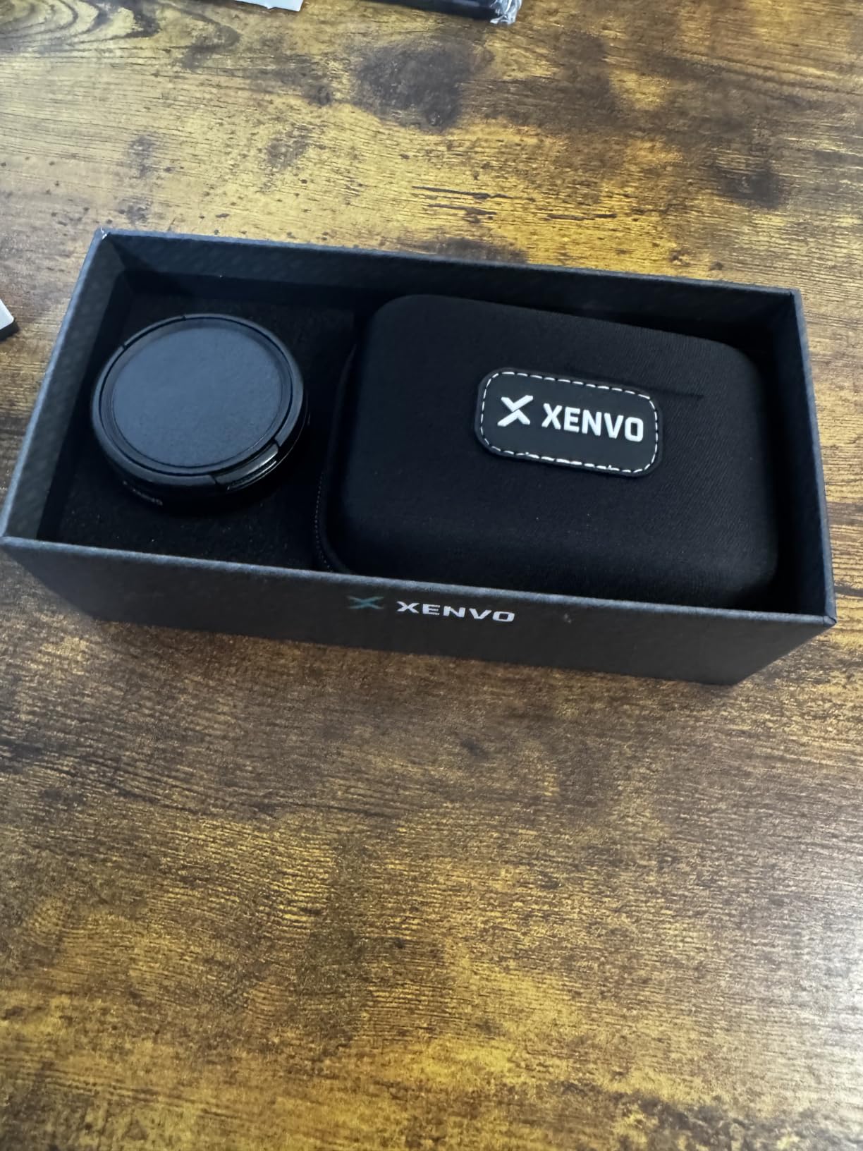 Xenvo Pro Lens Kit for iPhone and Android, Macro and Wide Angle Lens with LED Light and Travel Case Black customer photo 2