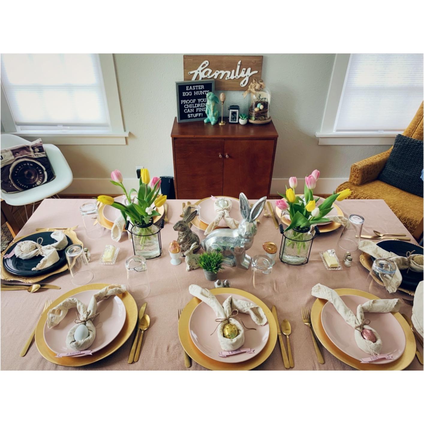 COTTON CRAFT Flax Linen Cloth Napkins with Lace - Set of 12 Dinner Napkins customer photo 1