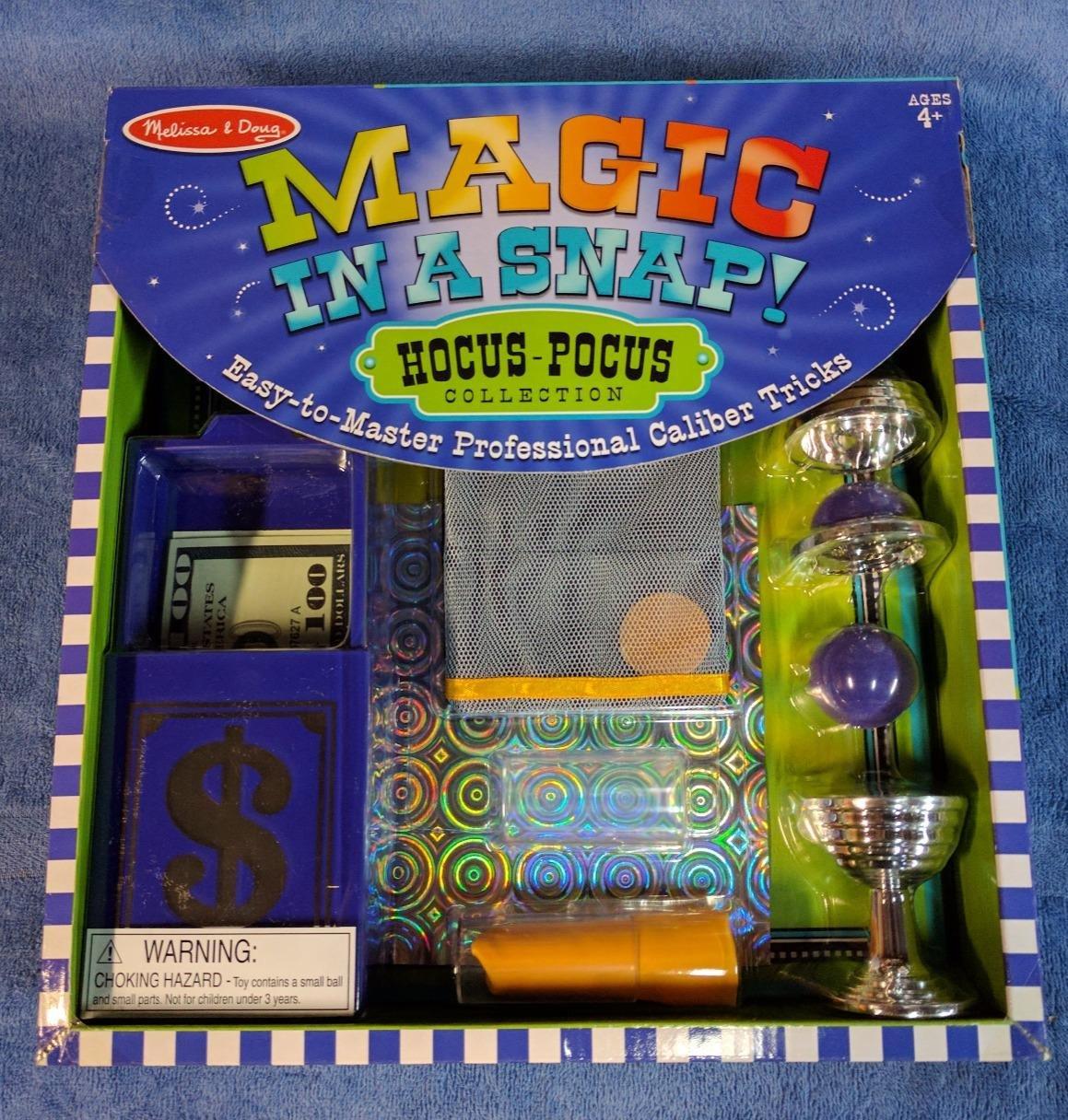 Melissa & Doug Magic in a Snap! Hocus Pocus Collection Magic Tricks Set (12 pcs) customer photo 2