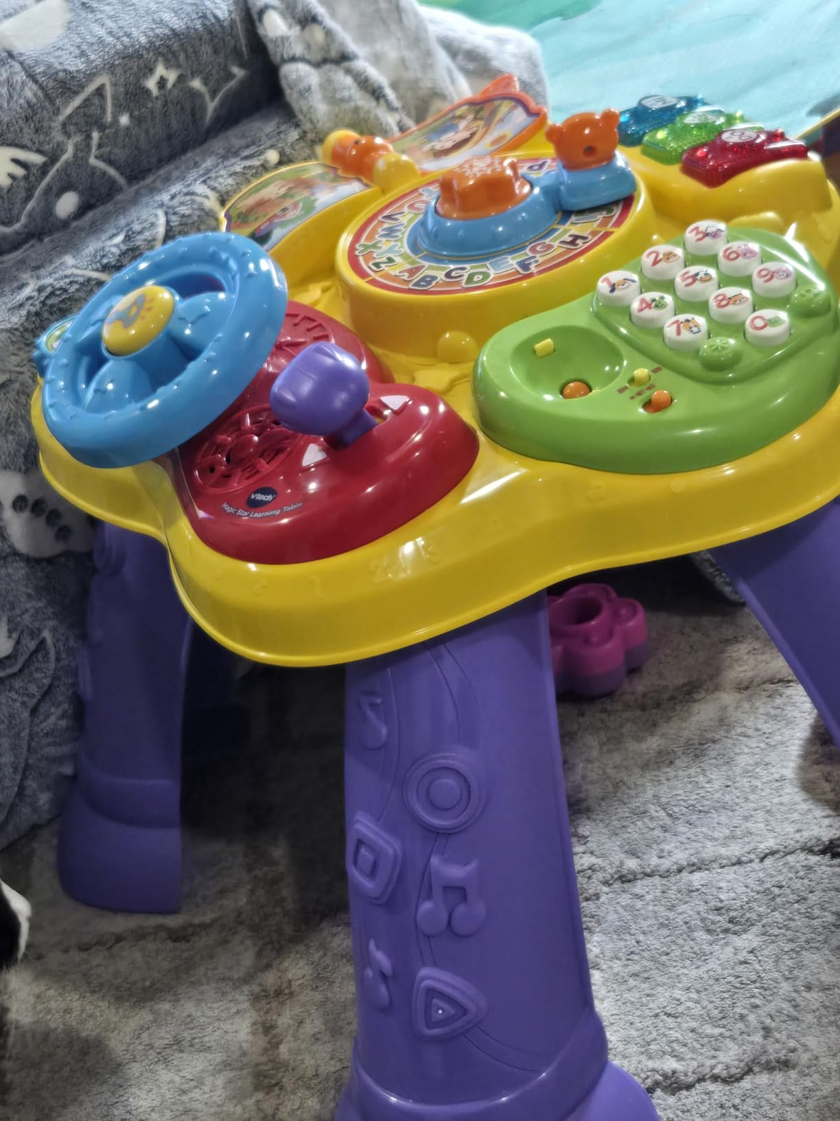 VTech Magic Star Learning Table (Frustration Free Packaging), Yellow customer photo 2
