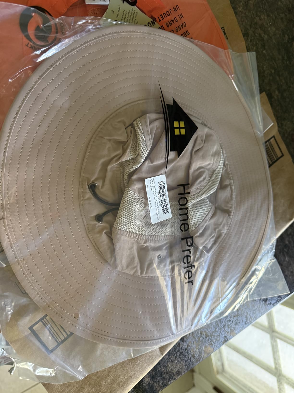 Home Prefer UPF 50+ Men's Sun Hat Wide Brim Bucket Hat UV Protection Hat for Mens Womens Beach Safari Gardening Golf Fishing customer photo 1