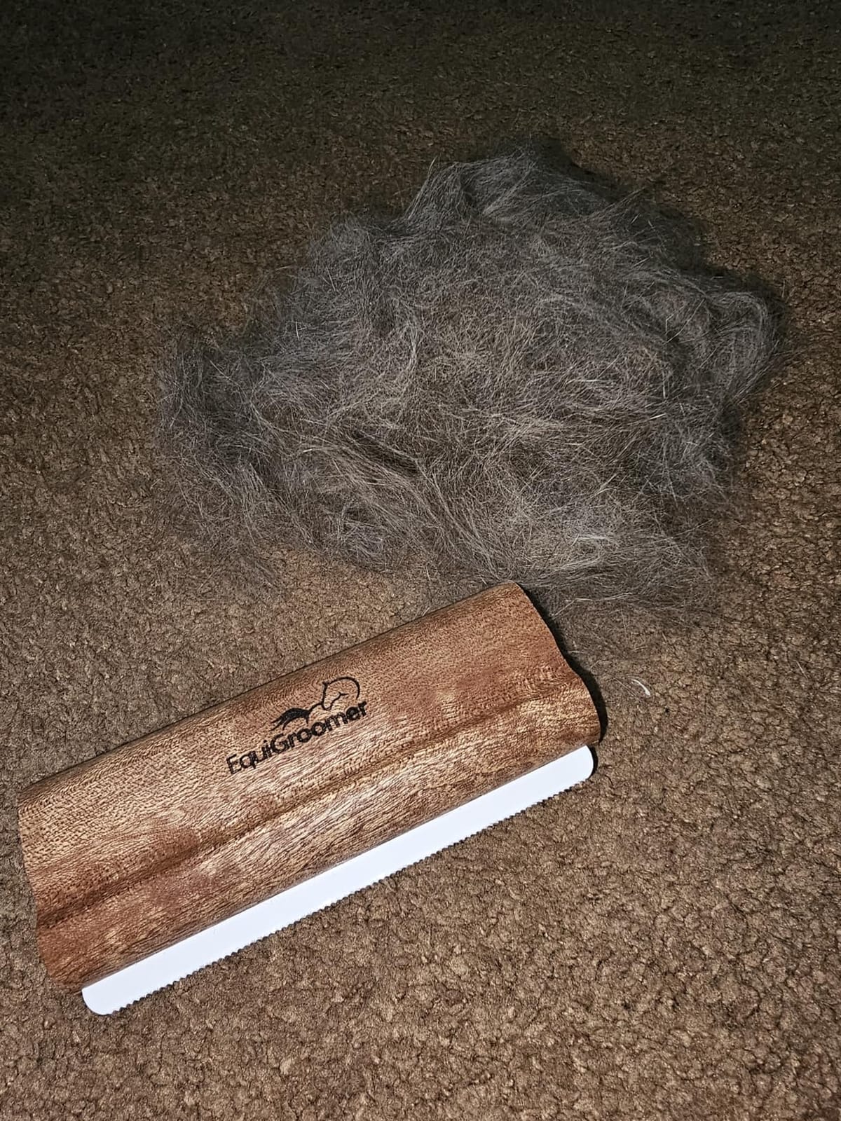 EquiGroomer 5-Inch Undercoat Deshedding Brush for Dogs & Cats, Purple customer photo 1