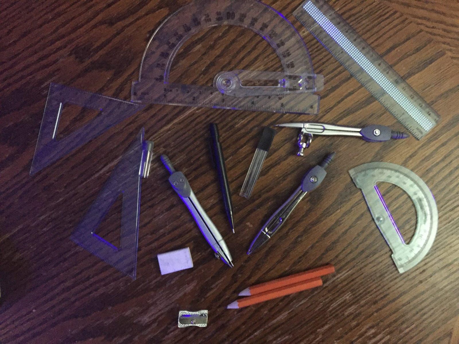 Mr. Pen- Geometry Set, 15 Piece Set with 6 Inch Swing Arm Protractor customer photo 1