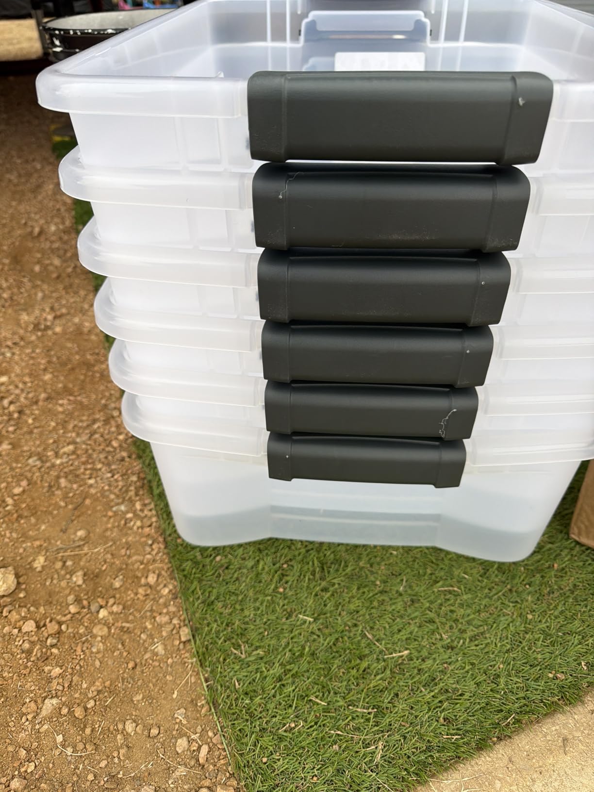 Sterilite 5 Shelf Unit, Heavy-Duty Plastic Storage & Utility Shelving Rack customer photo 2