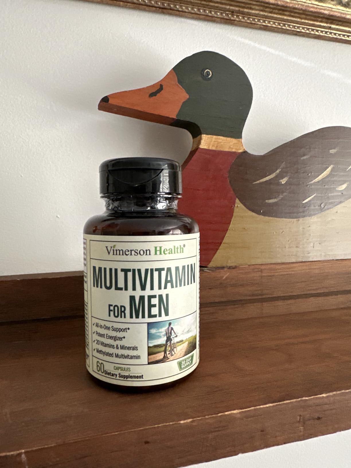 Multivitamin for Men – Methylated Multivitamin – Energy & Focus – 60 Caps customer photo 1