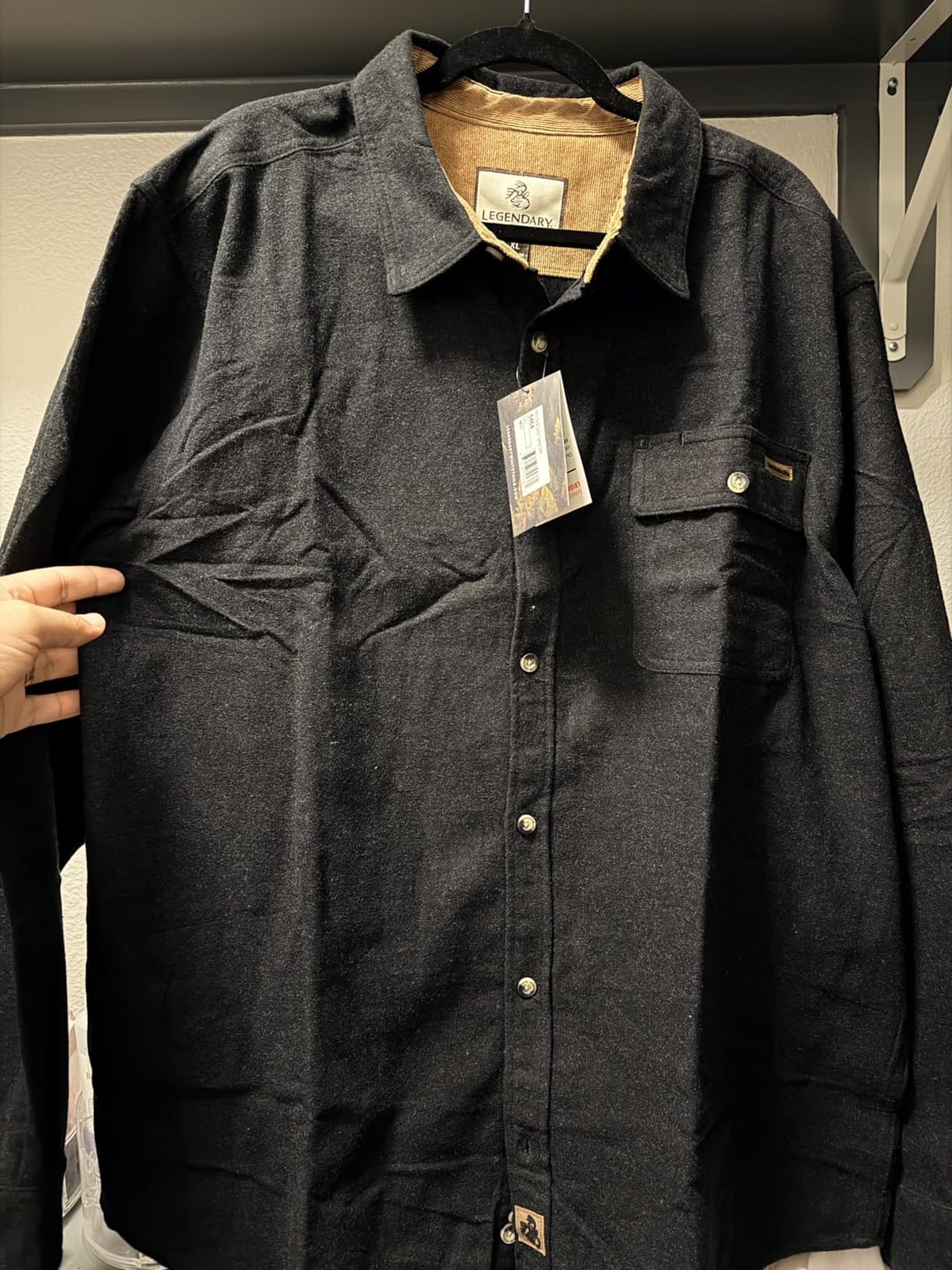 Legendary Whitetails Mens Flannel Long Sleeve Button Down 100% Cotton Shirt customer photo 2