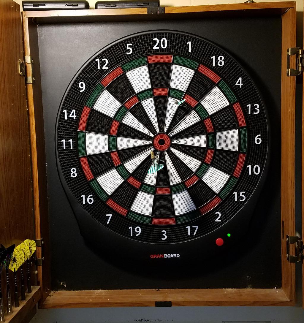 GRANBOARD Dash Green - Electronic Dartboard customer photo 2