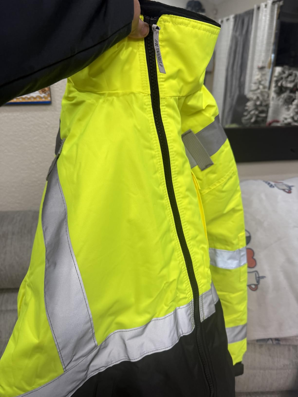 Ergodyne Hi Vis Bomber Safety Jacket customer photo 2