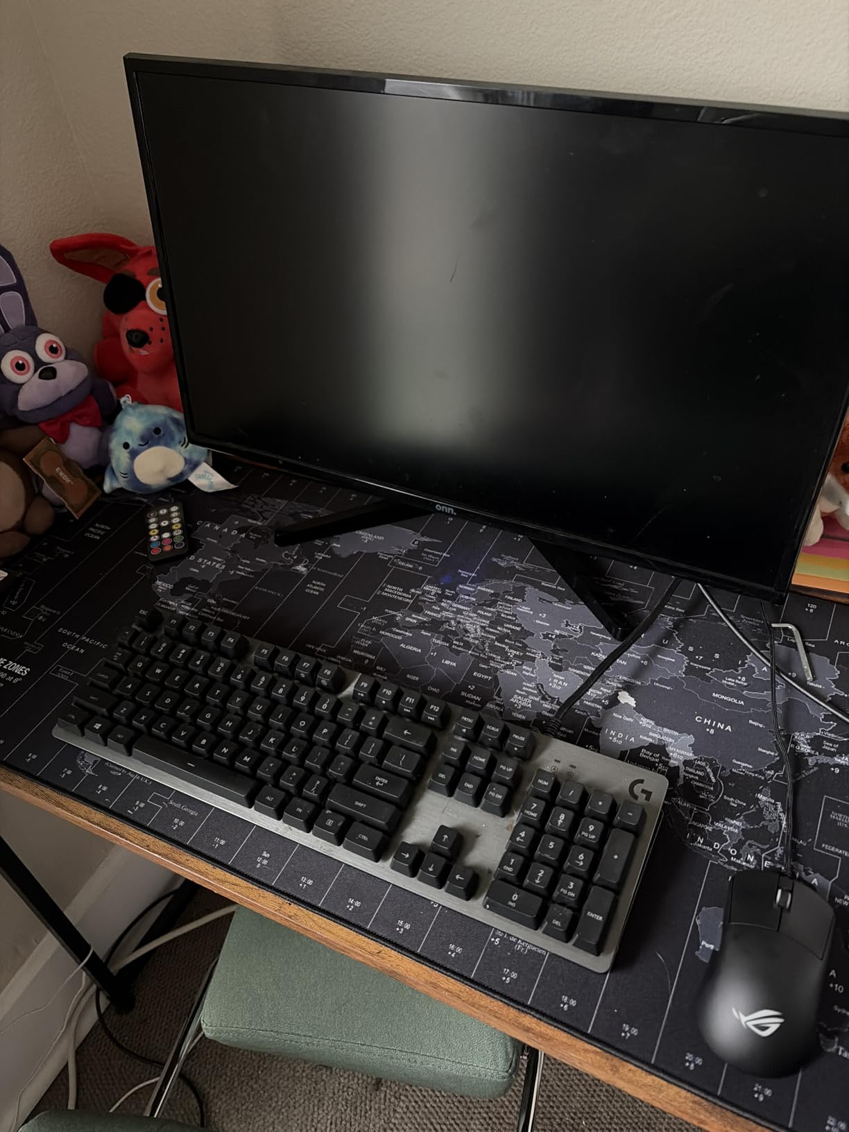 JIALONG Large Gaming Mouse Pad, Extended XXL Desk Mat 35.4×15.7 Inches Map customer photo 2