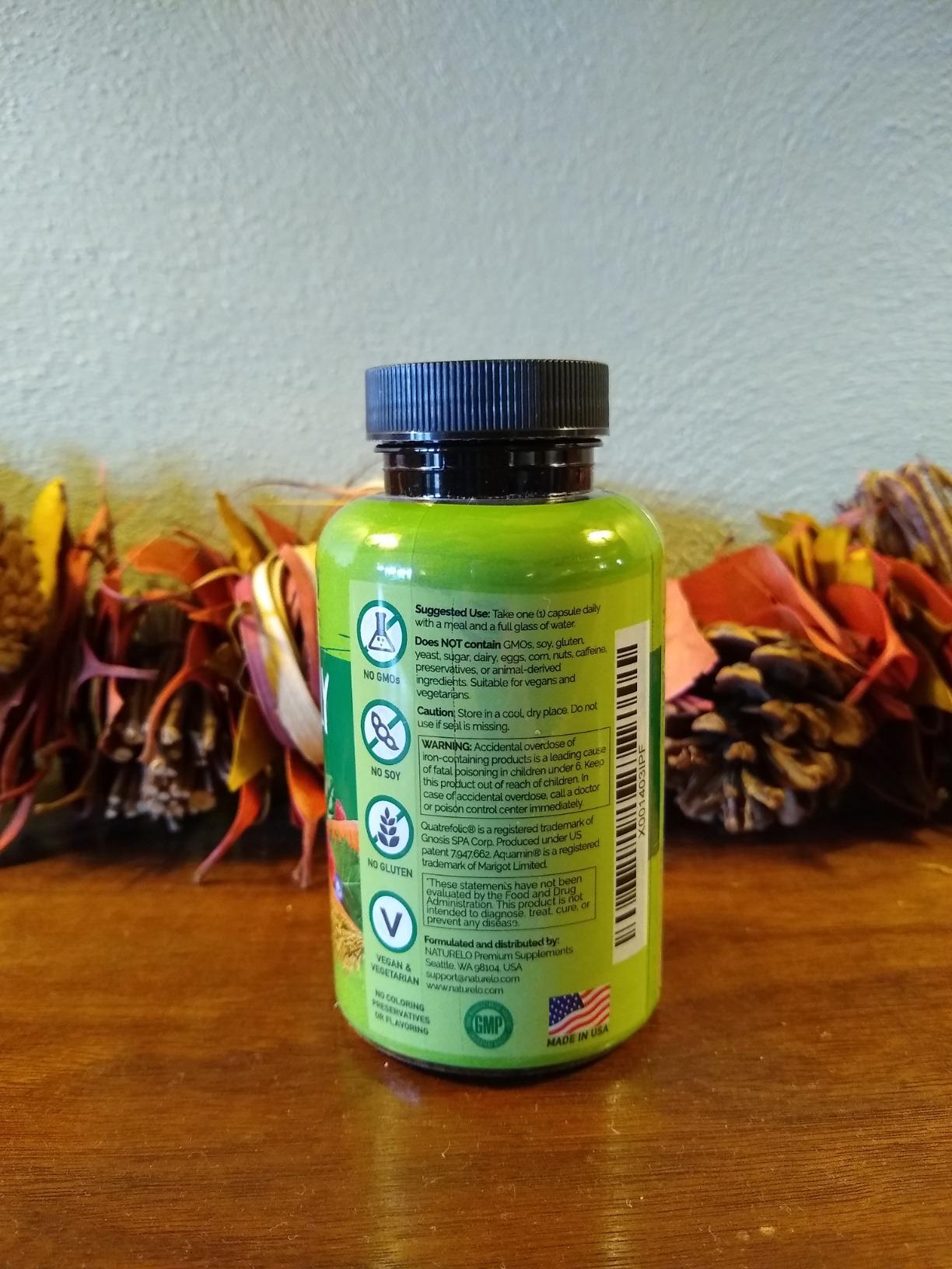 NATURELO One Daily Multivitamin for Women w/Vitamin B12, 120 Count customer photo 1