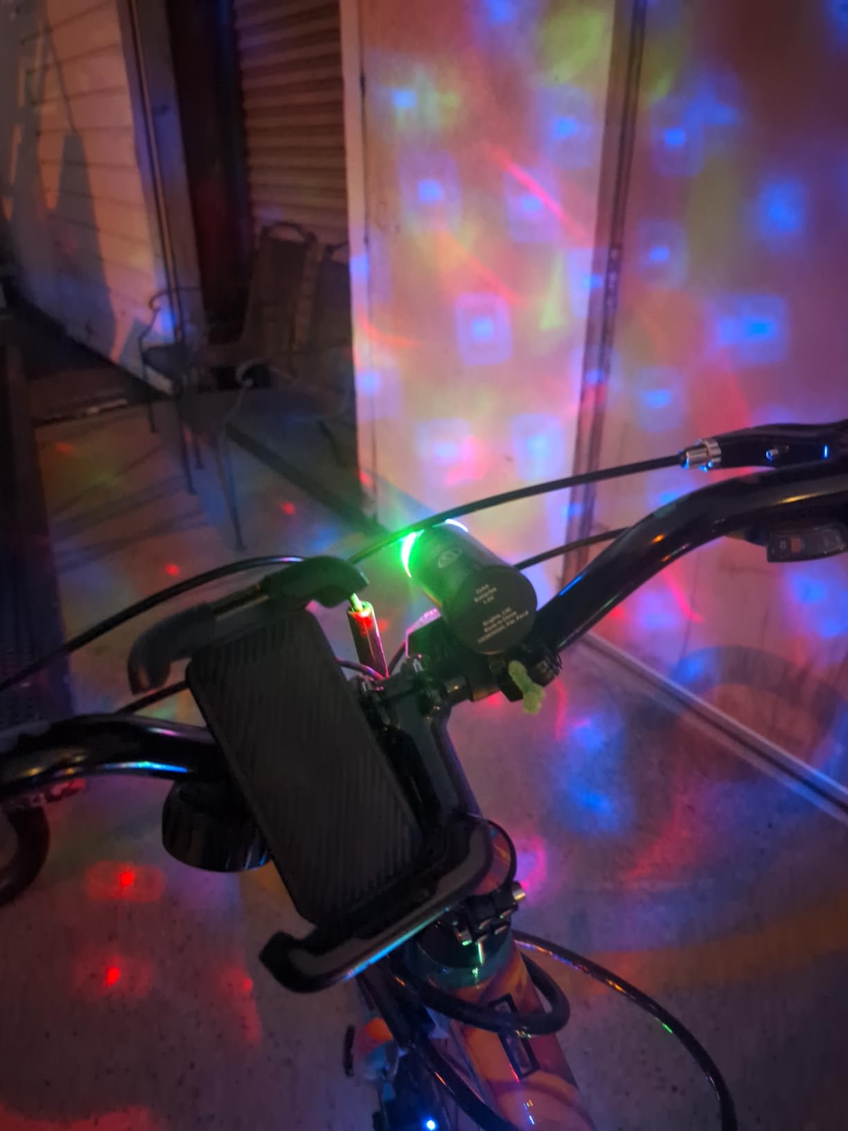 Brightz Disco Bike Lights, RGB LED Bicycle Light for Burning Man customer photo 1