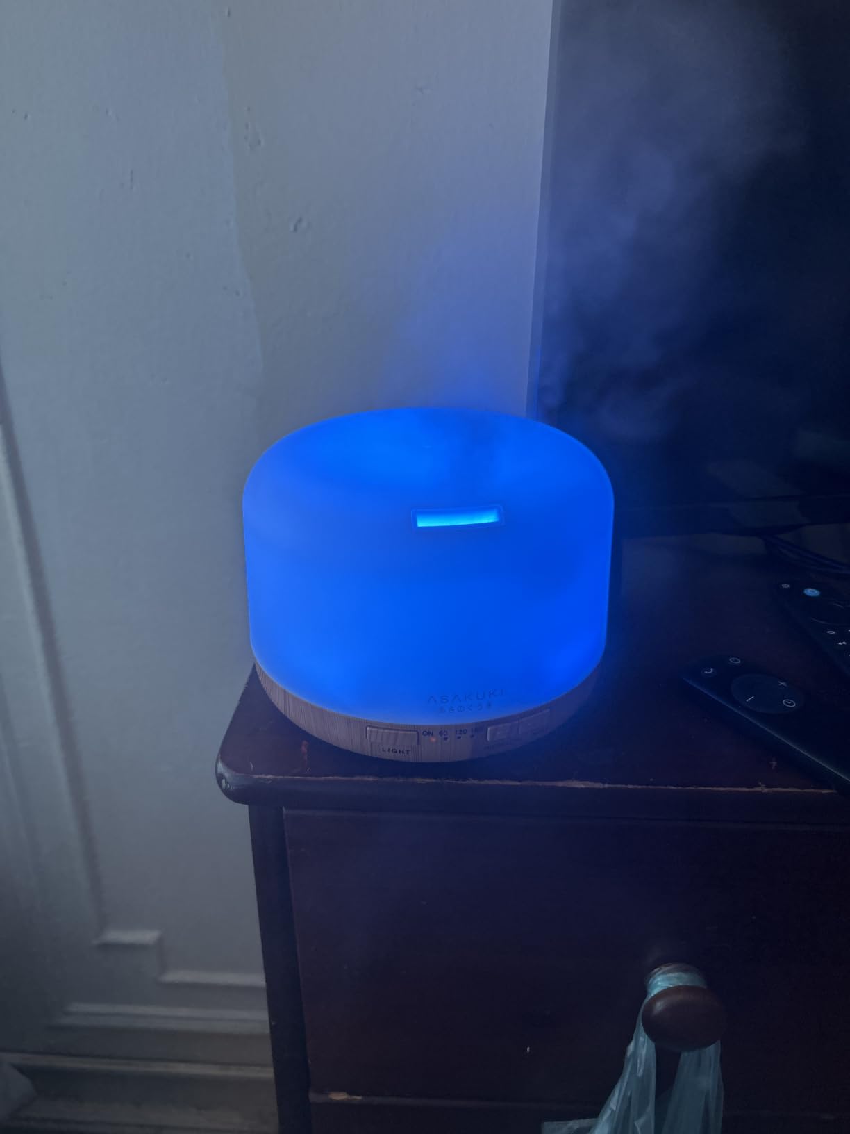 ASAKUKI Essential Oil Diffuser for Home, 500ML Aromatherapy Humidifier customer photo 1