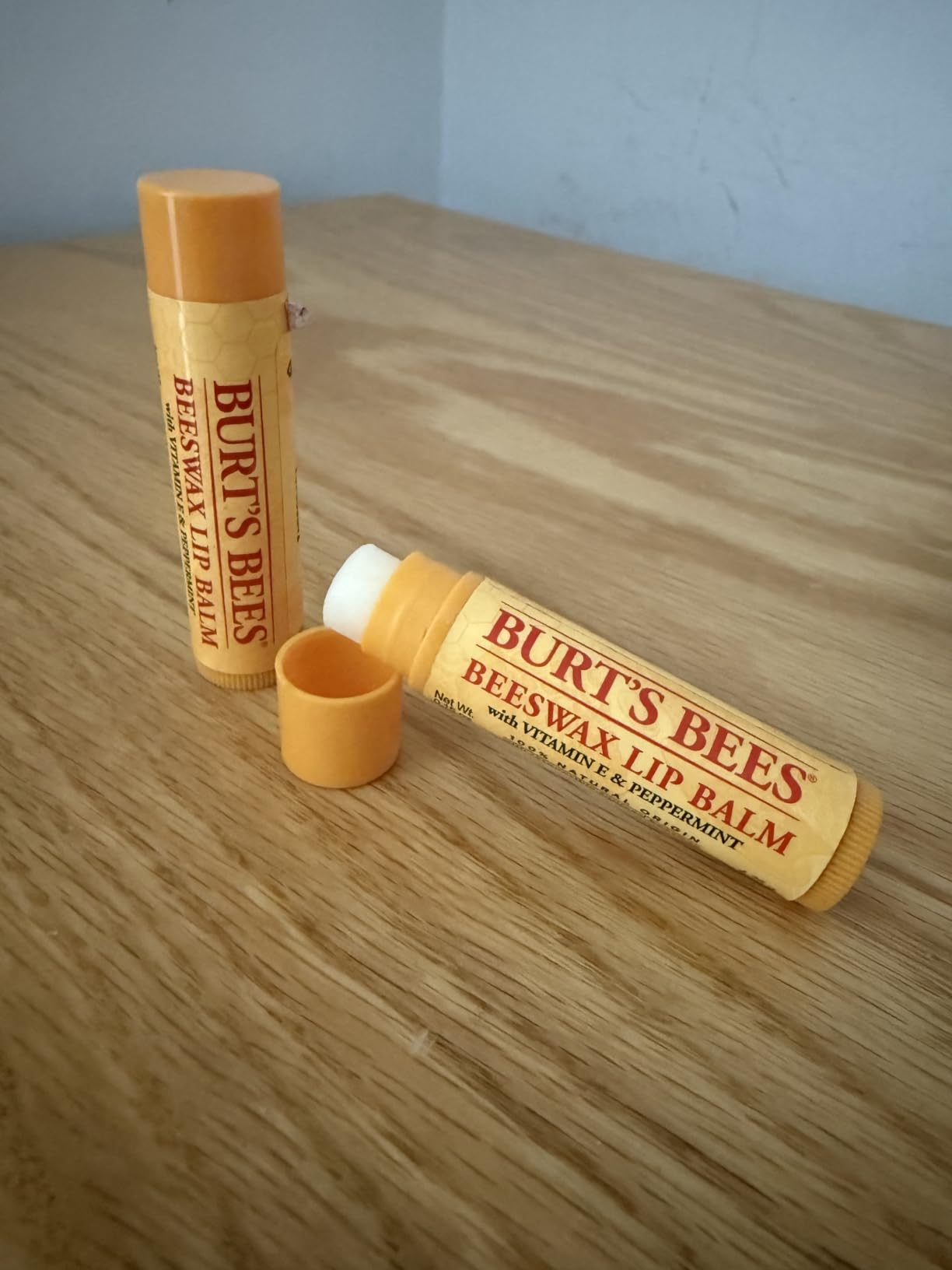 Burt's Bees Lip Balm, Classic Flavor Pack, 0.15 oz., 4 Tubes customer photo 2