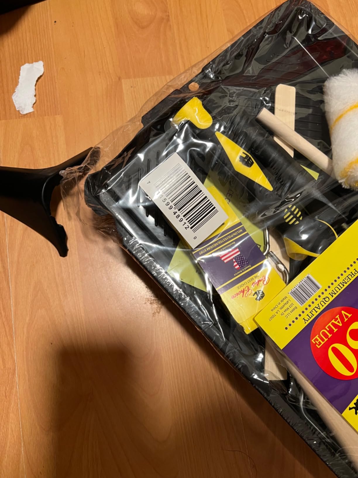Bates- Paint Roller Kit, 19 pcs, Roller Set with Microfiber Sleeves & Frame customer photo 1