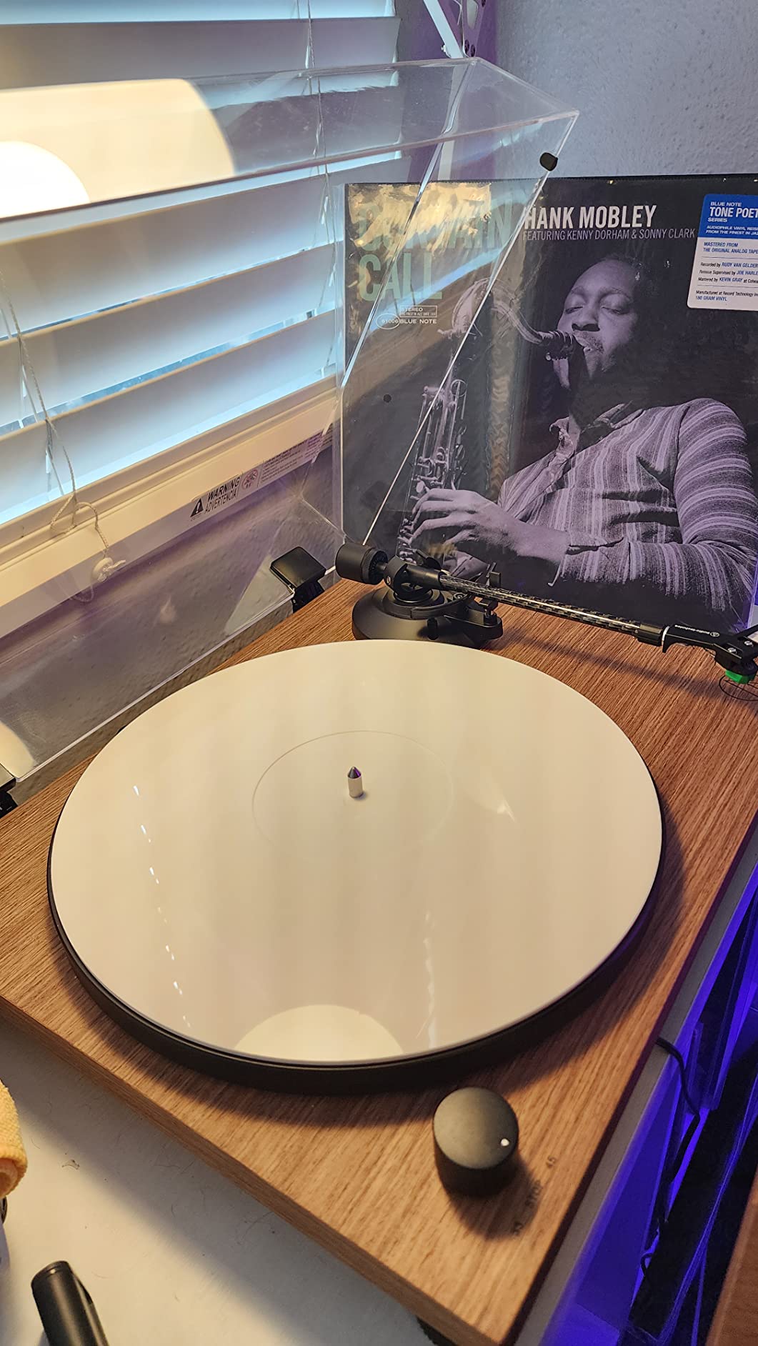Hudson Hi-Fi Acrylic Turntable Mat – 11.75