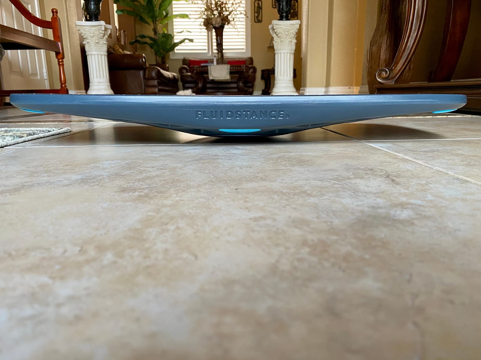 FluidStance Adult Balance Board for Standing Desk - Anti Fatigue USA Made 360 Degree Rocker Wobble Board as Exercise Equipment to Increase Focus & Movement - Sustainable Anti-Slip Plane Standing Board customer photo 1