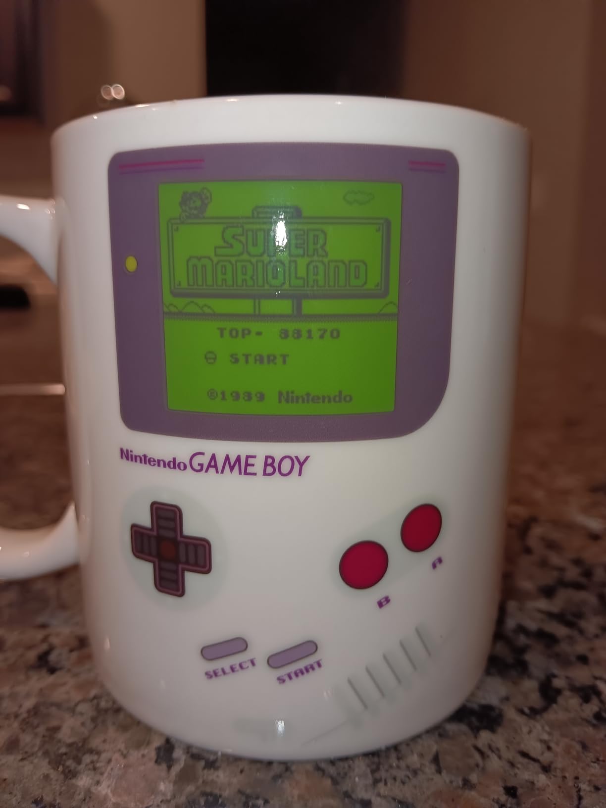 Paladone Gameboy Heat Changing Coffee Mug - Gift for Gamers, Nerds, Nintendo Mario Fans, Men, and Retro 90s Game Enthusiasts - 10 Ounces customer photo 1
