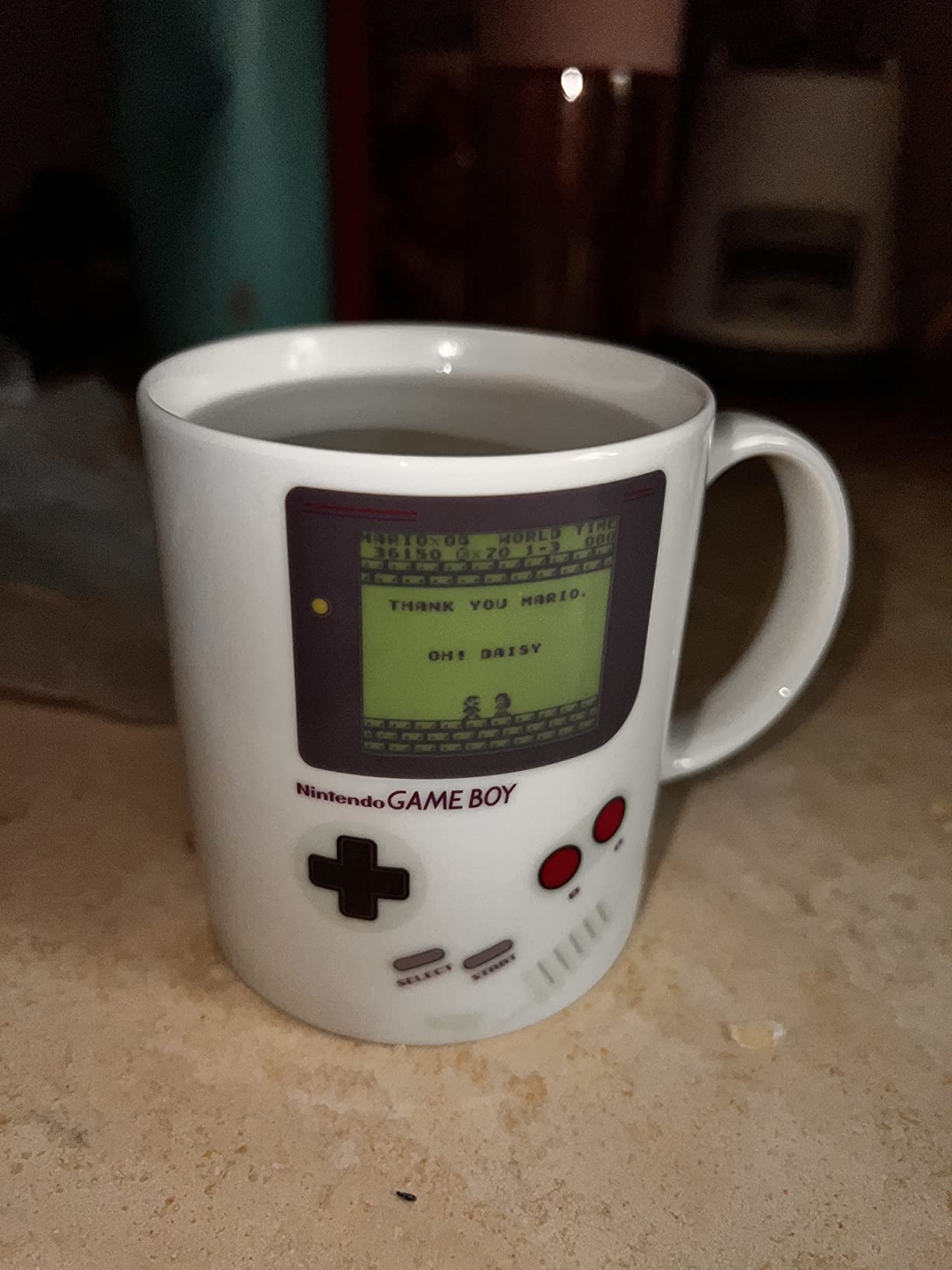 Paladone Gameboy Heat Changing Coffee Mug - Gift for Gamers, Nerds, Nintendo Mario Fans, Men, and Retro 90s Game Enthusiasts - 10 Ounces customer photo 2