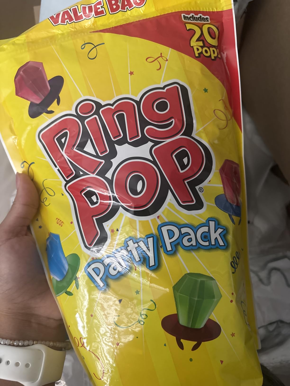 Ring Pop Lollipops - Bulk Candy Individually Wrapped Suckers Variety customer photo 1