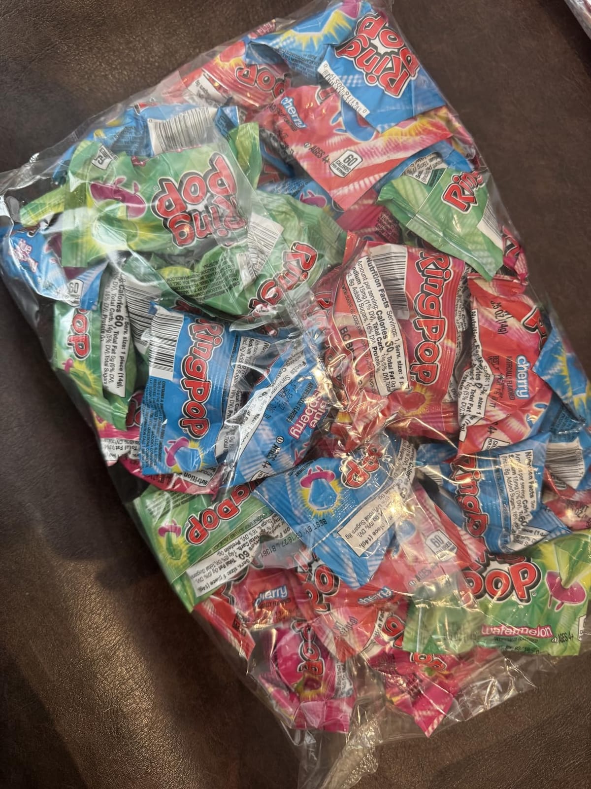 Ring Pop Lollipops - Bulk Candy Individually Wrapped Suckers Variety customer photo 2