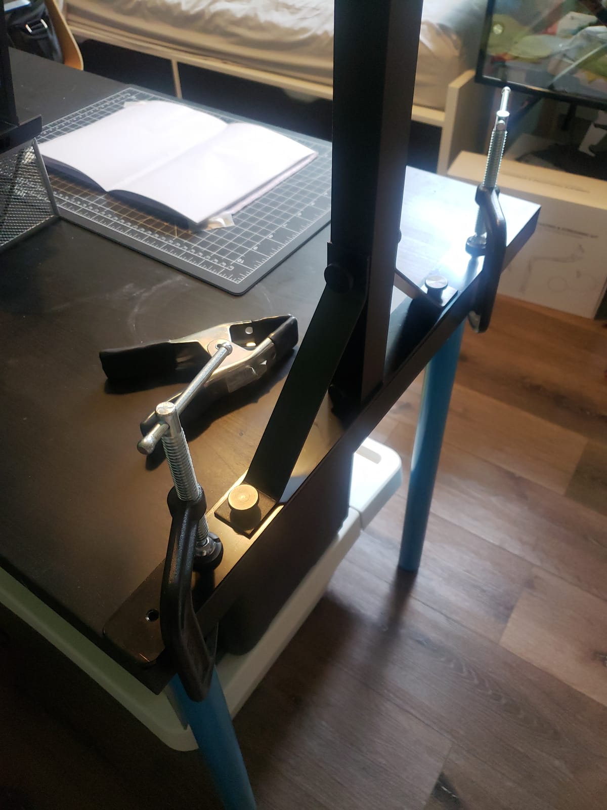 Glide Gear OH100 Professional Metal Overhead Table Top Mount Stand Photography Studio DSLR Video Camera iPhone Top Down Platform customer photo 1